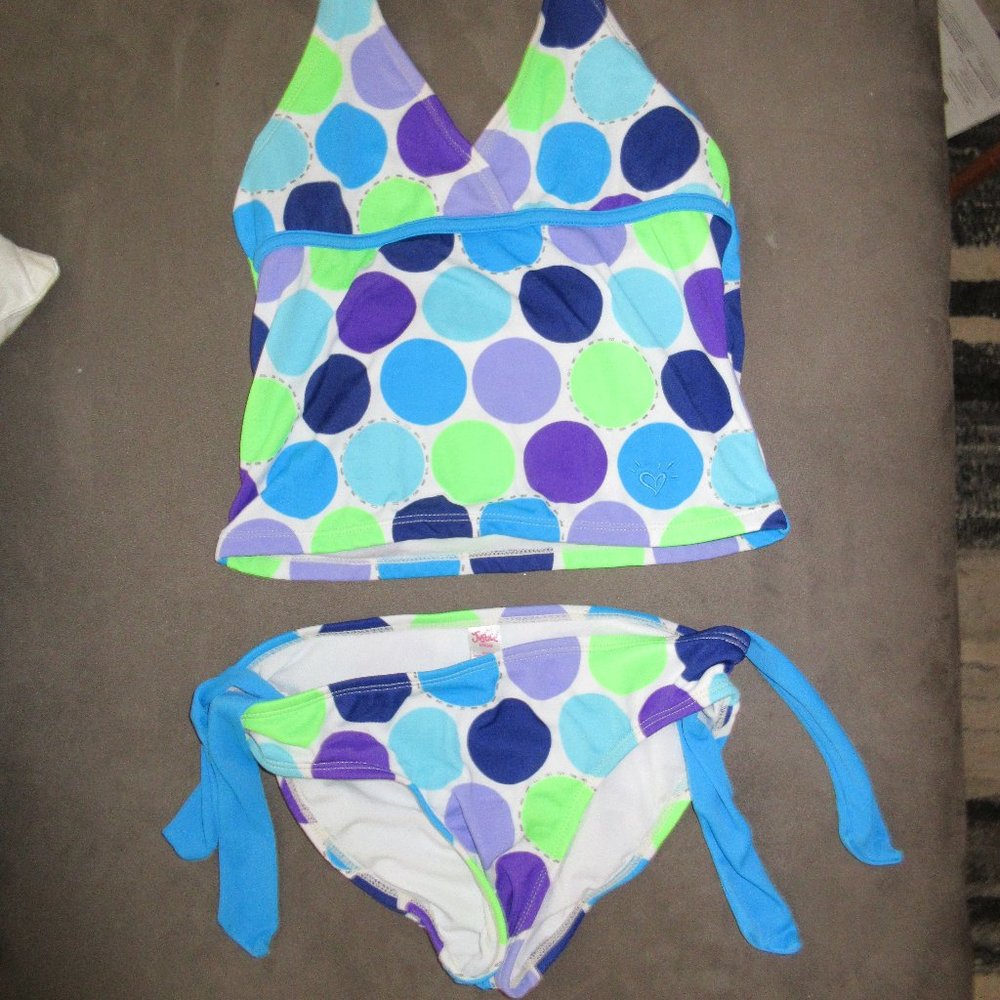 girls' size 8 2 pc swimsuit